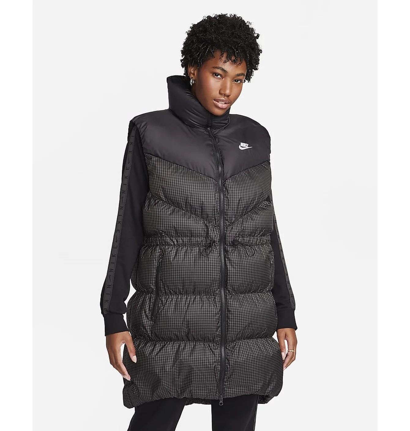 Жилетка жіноча Nike Therma-Fit Sportswear Windpuffer Black FB8794-010