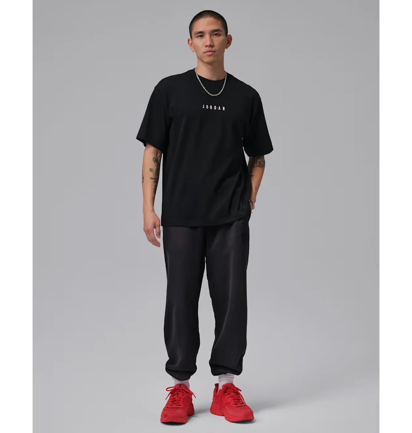 Футболка чоловіча Air Jordan Embroidered Black IF5572-010