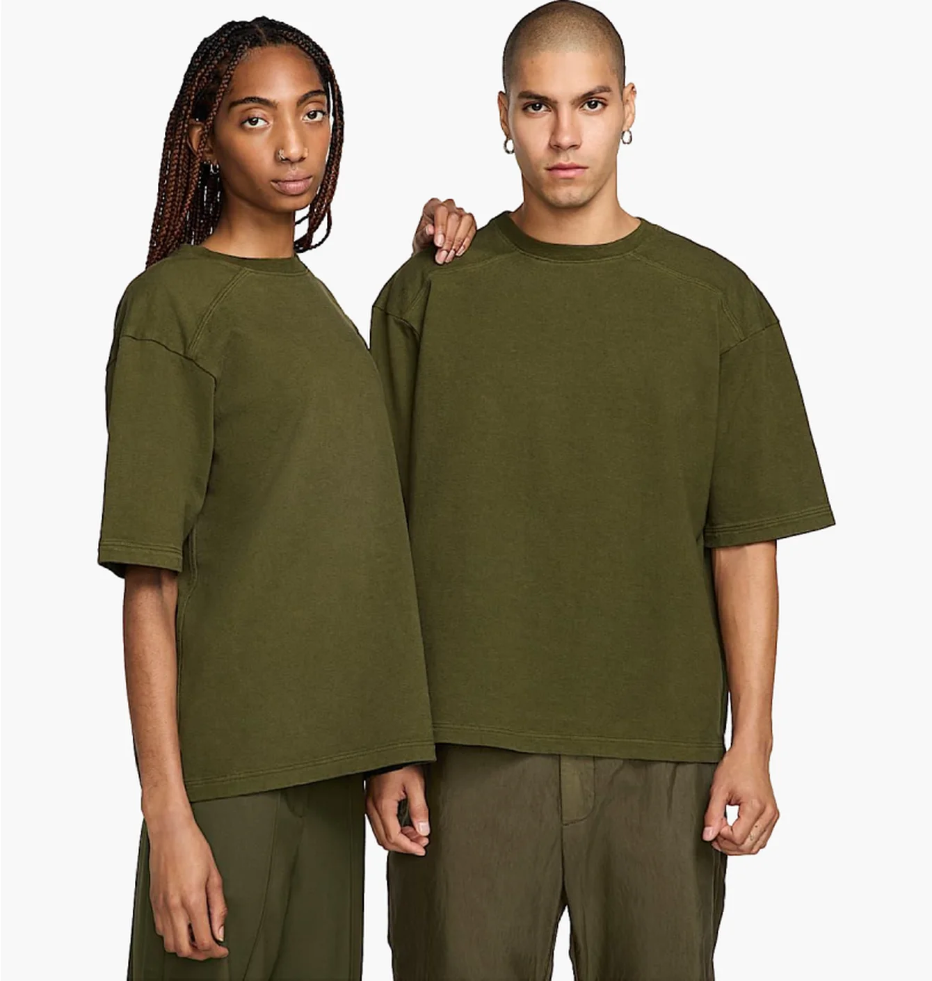 Футболка унісекс Nike Every Stitch Considered Garment Dyed Olive FQ0276-355