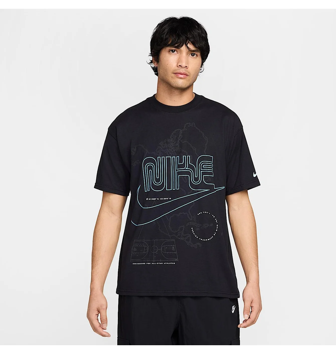 Футболка чоловіча Nike Sportswear Max90 Black HV4828-010