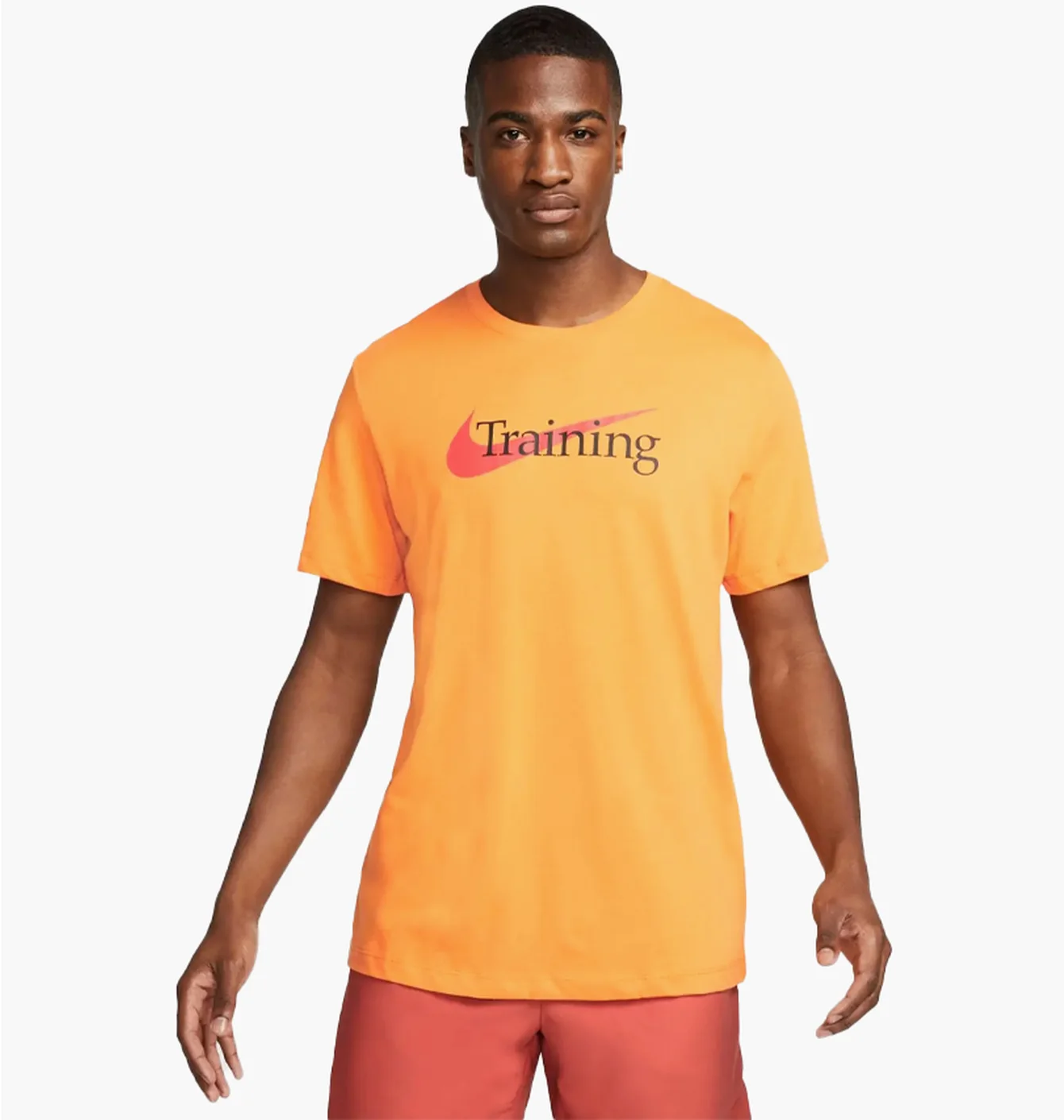 Футболка чоловіча Nike Training Tee Orange CZ7989-886