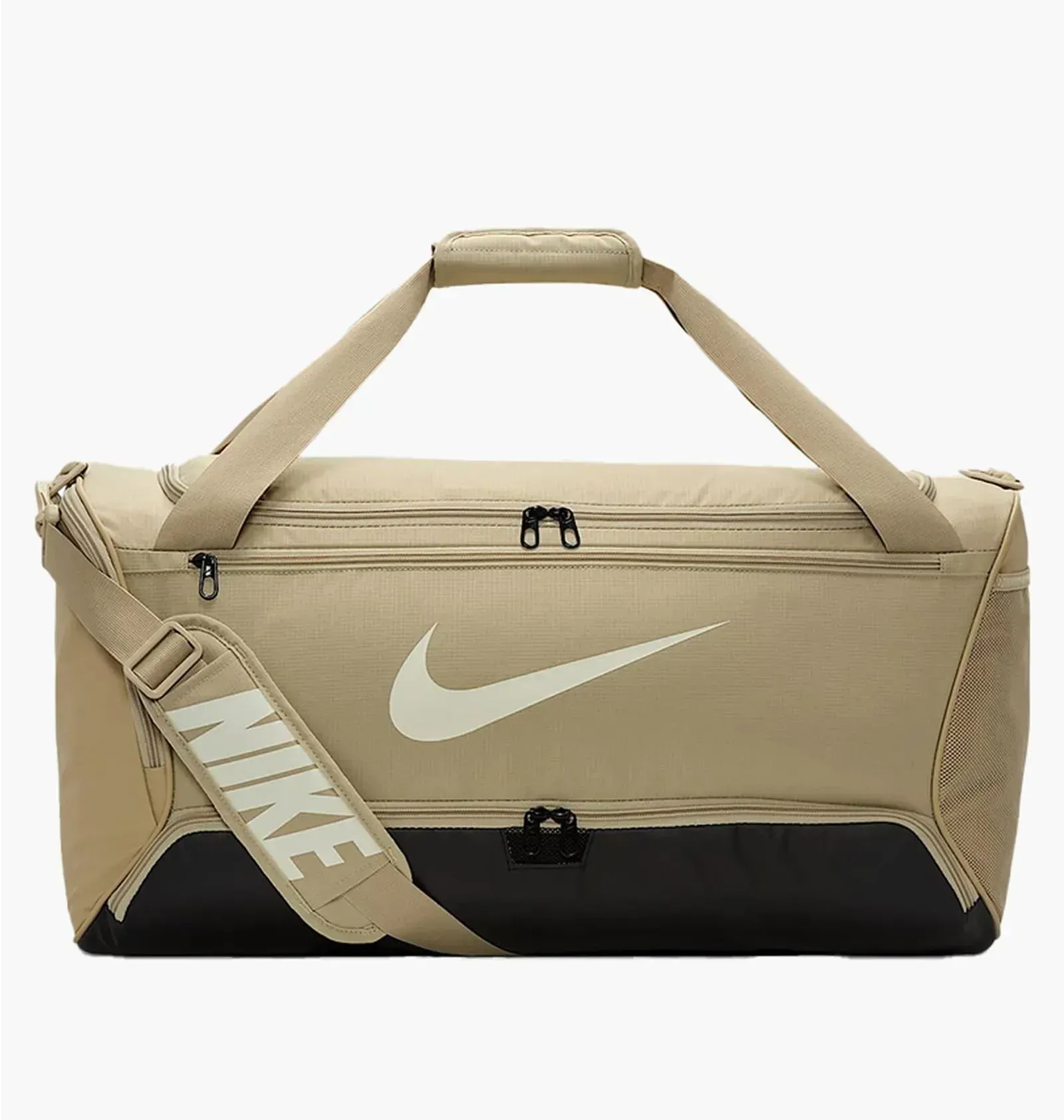Спортивна сумка Nike Nk Brsla M Duff - 9.5 Beige (DH7710-253)