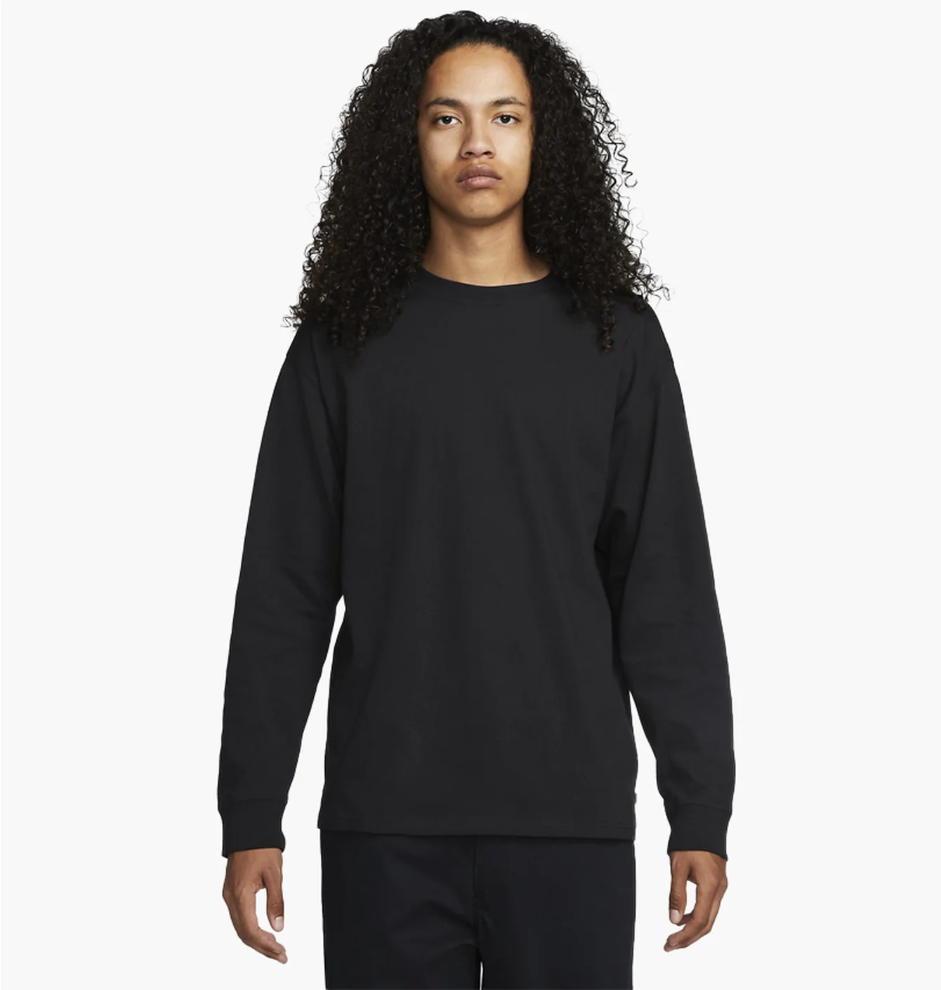Лонгслів чоловічий Nike T-Shirt Sb Black FJ1155-010