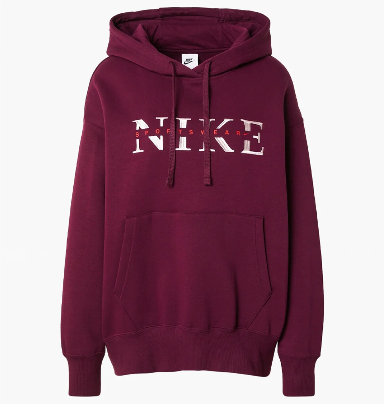 Худі жіноче Nike Sportswear Phoenix Fleece Bordo IH4054-610
