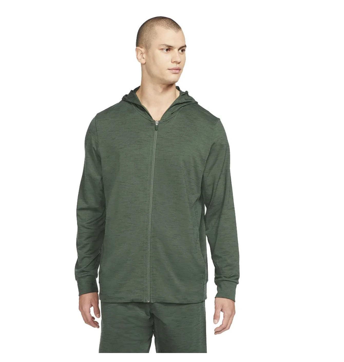 Толстовка чоловіча Nike Yoga Dri-Fit Olive CZ2217-355