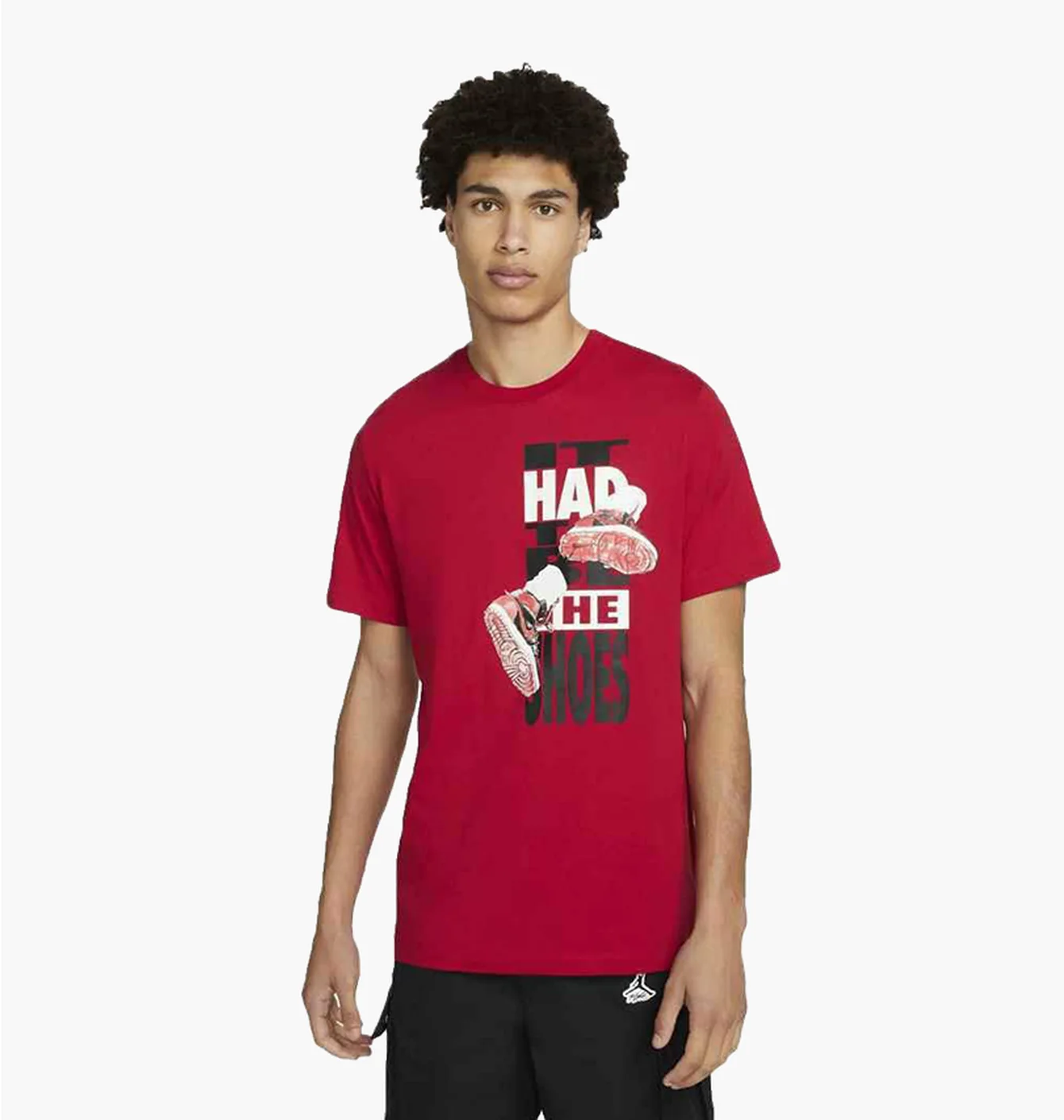 Футболка чоловіча Air Jordan The Shoes Red DH8952-687
