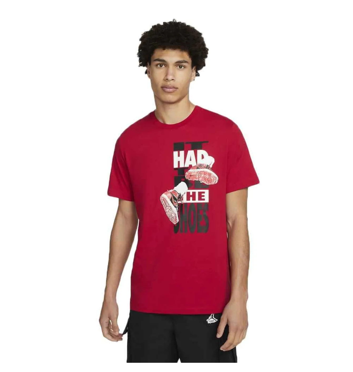 Футболка чоловіча Air Jordan The Shoes Red DH8952-687