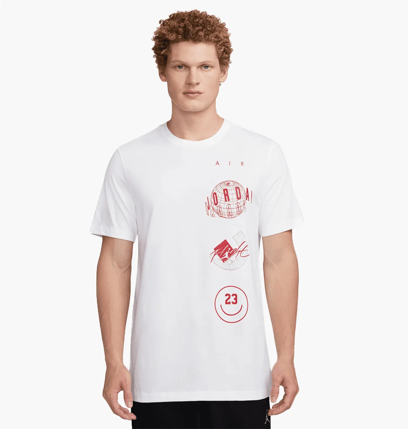 Футболка чоловіча Air Jordan Brand Logo Stack White FN6027-100