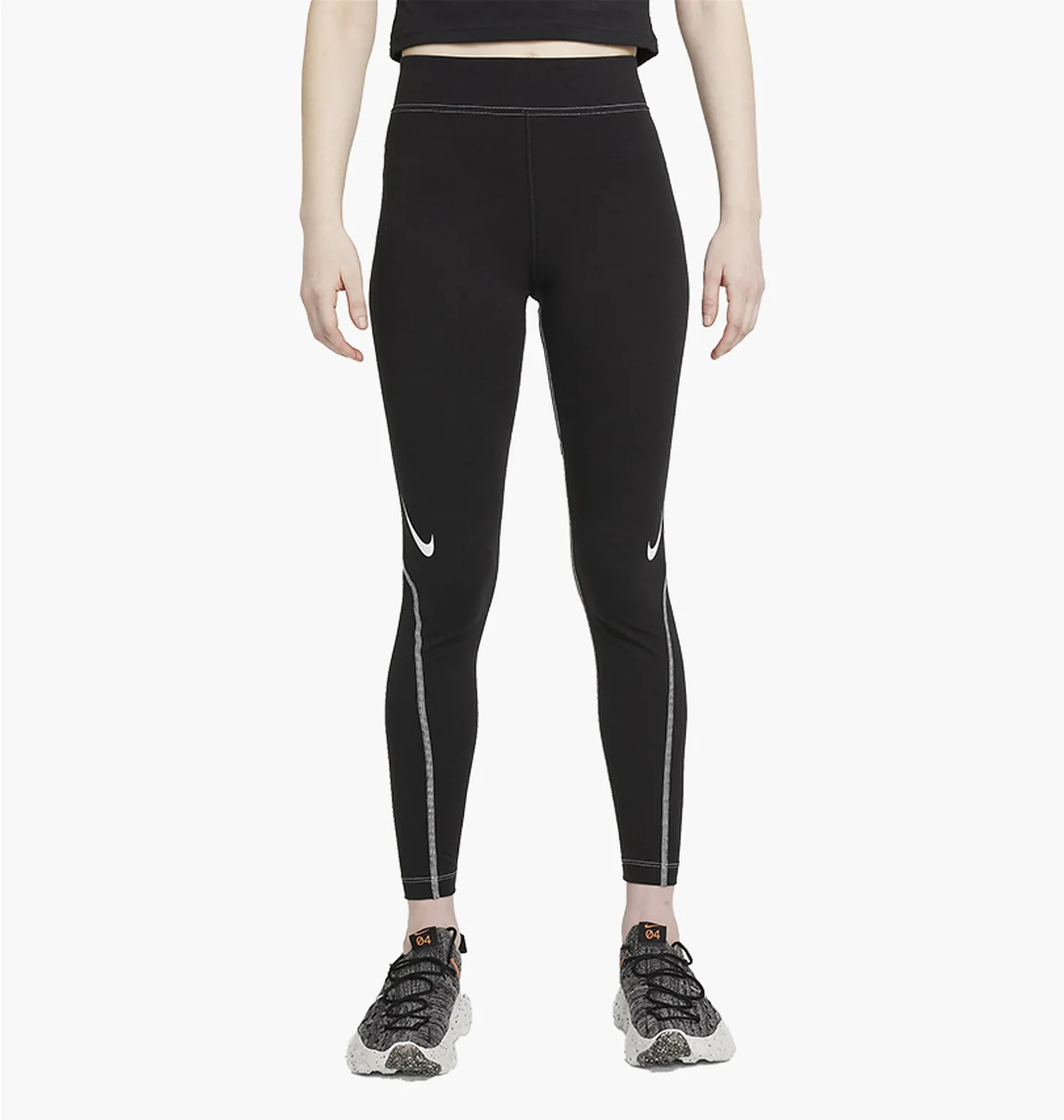 Лосини жіночі Nike Sportswear Swoosh Black DD5588-010