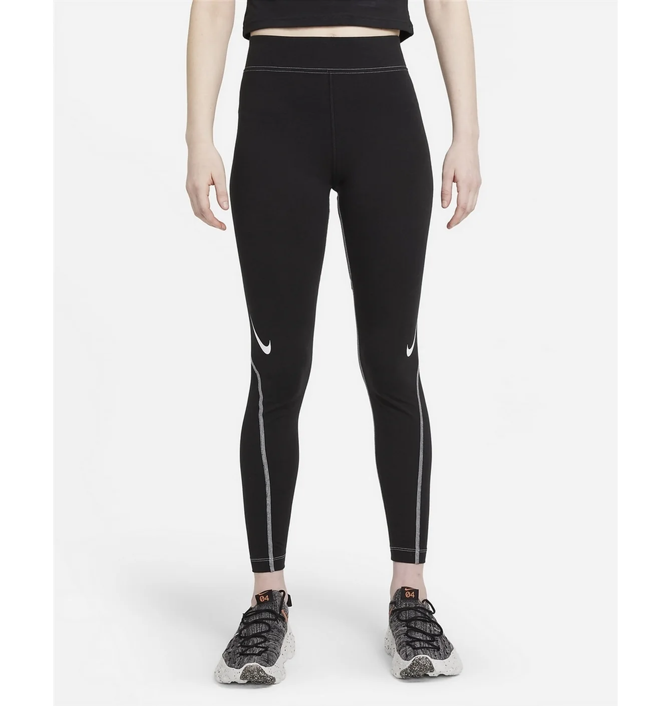 Лосини жіночі Nike Sportswear Swoosh Black DD5588-010
