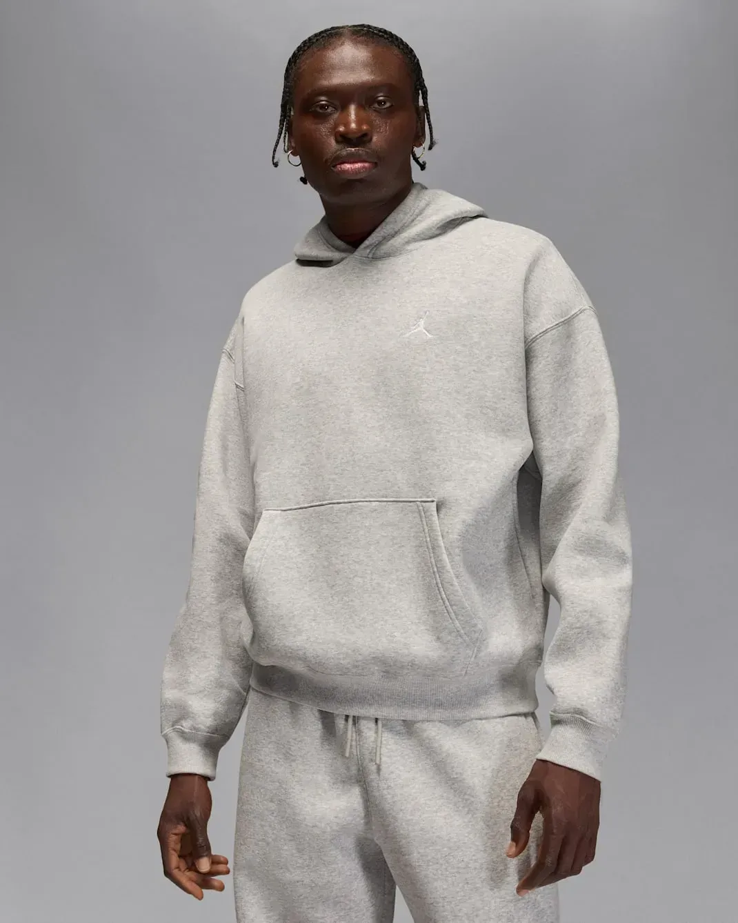 Кофта чоловіча Jordan Brooklyn Fleece Oversized Pullover Hoodie (IB7235-050)