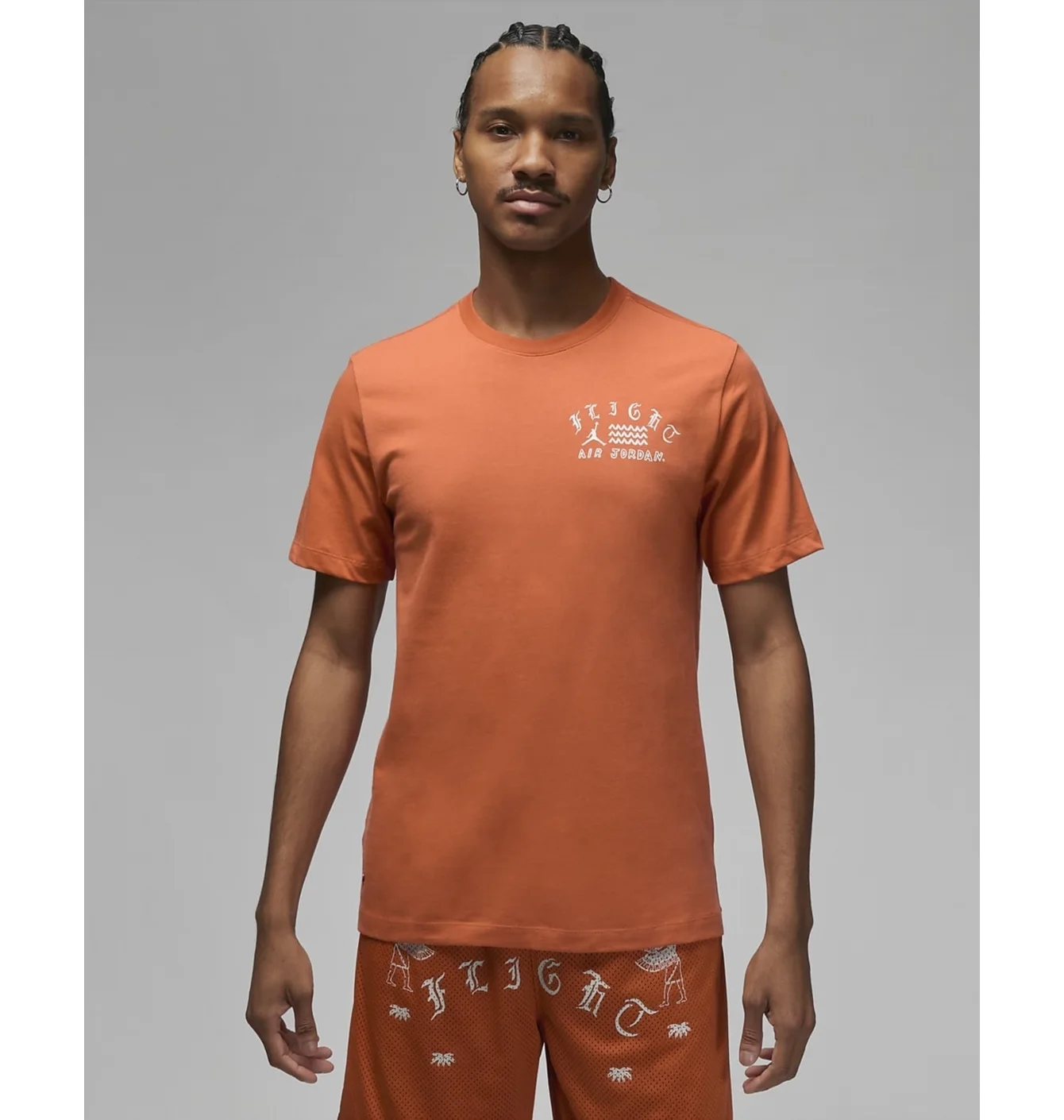 Футболка унісекс Air Jordan T-Shirt Artist Series By Umar Rashid Orange DX9559-812