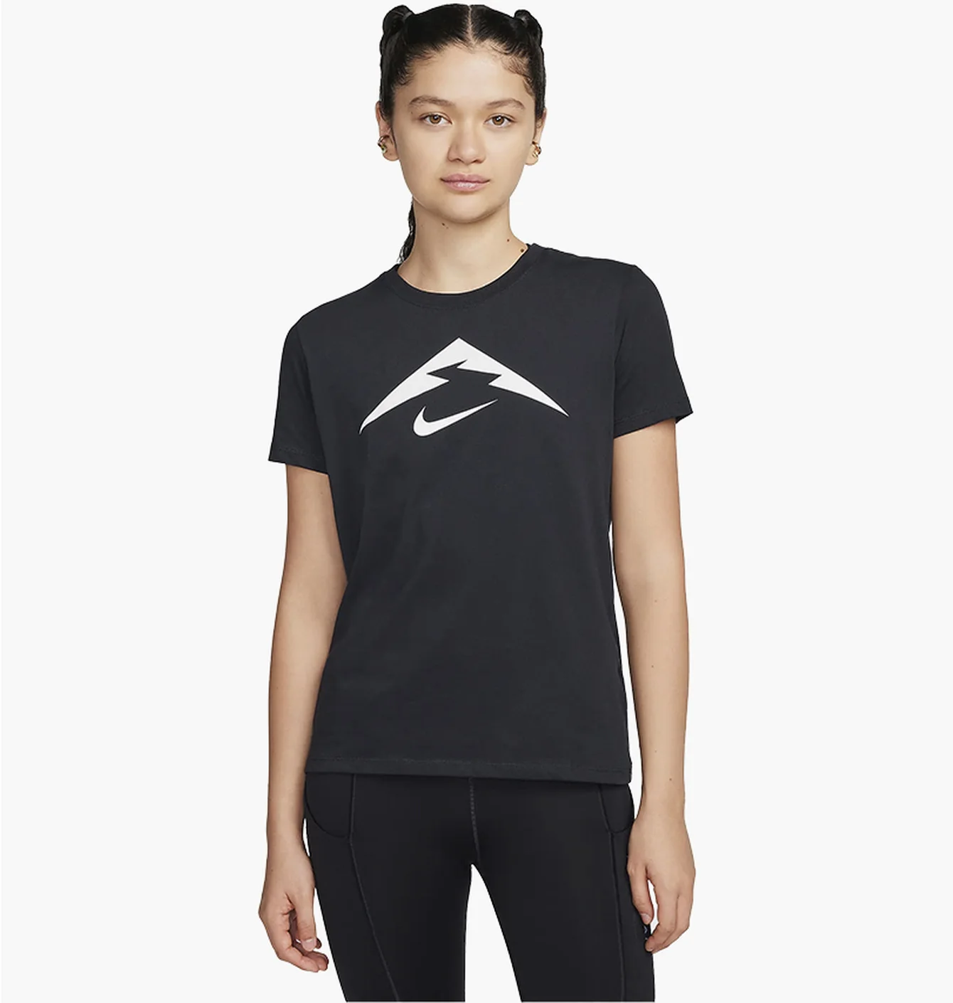 Футболка жіноча Nike T-Shirt Dri-Fit Trail Black FQ4987-010