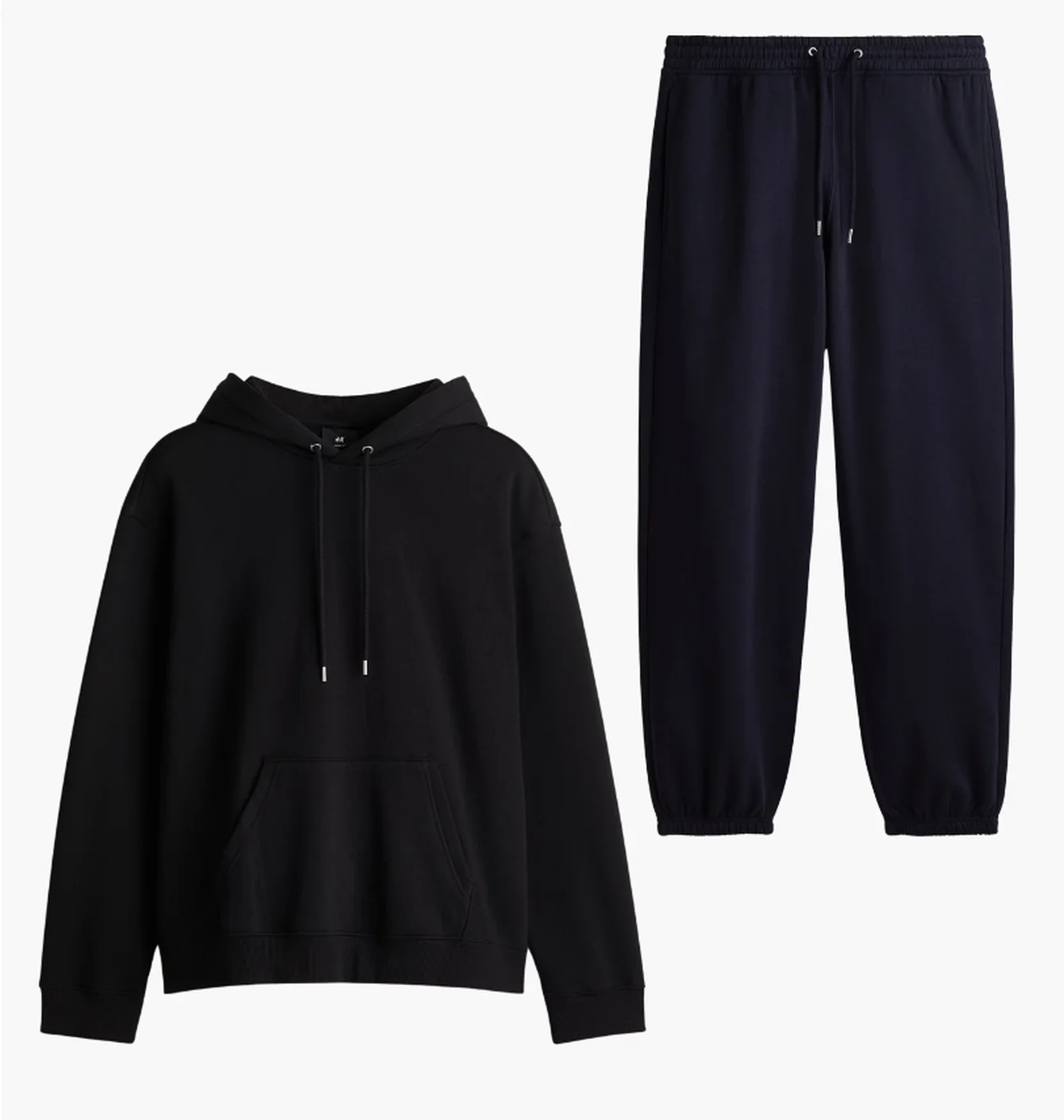 Спортивний костюм чоловічий H&M Loose Fit Black 1099732001