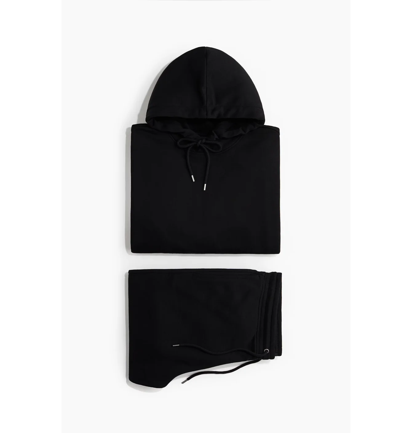 Спортивний костюм чоловічий H&M Loose Fit Black 1099732001