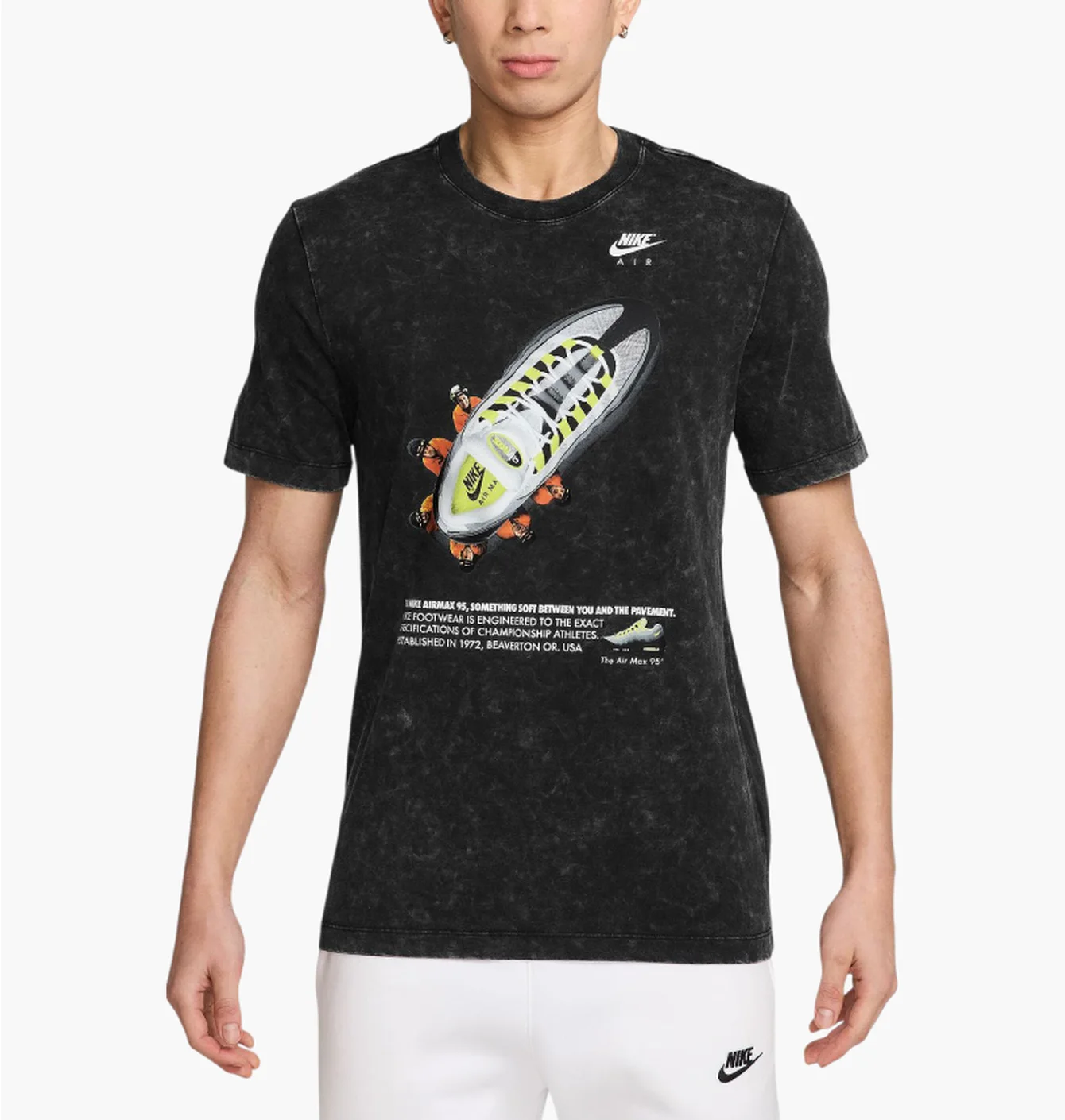 Футболка чоловіча Nike Sportswear Air Max 95 Black HQ9277-010