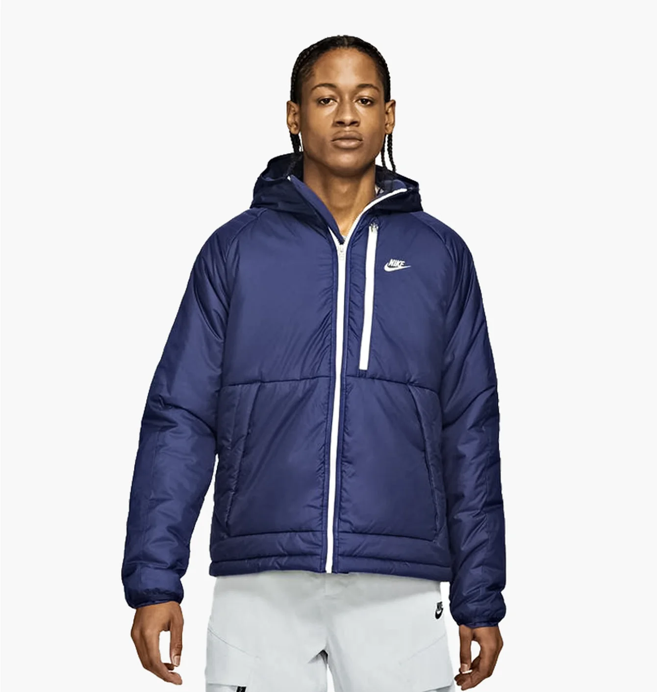Куртка чоловіча Nike M Nsw Tf Rpl Legacy Hd Jkt Blue DD6857-410