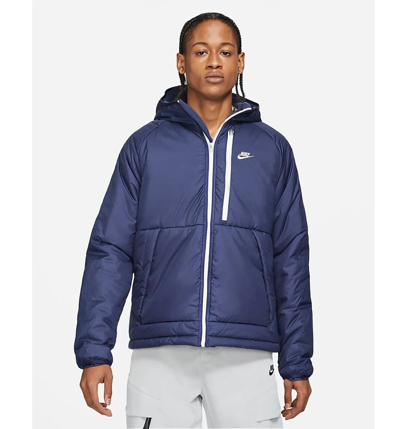 Куртка чоловіча Nike M Nsw Tf Rpl Legacy Hd Jkt Blue DD6857-410