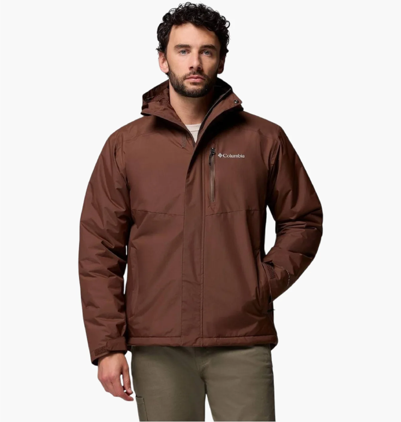 Куртка чоловіча Columbia Cascadian Peak Insulated Jacket Brown XM3788-256