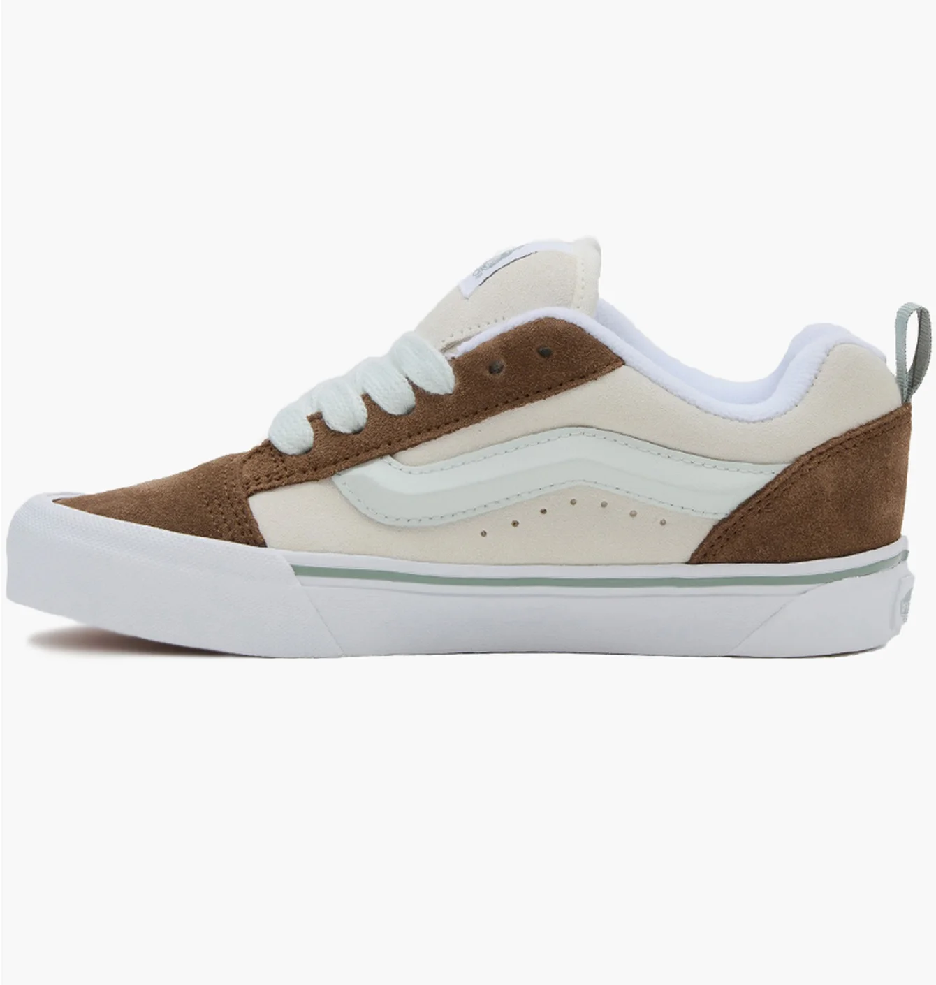 Кросівки жіночі Vans Knu Skool Beige/Brown VN0009QCBLU1