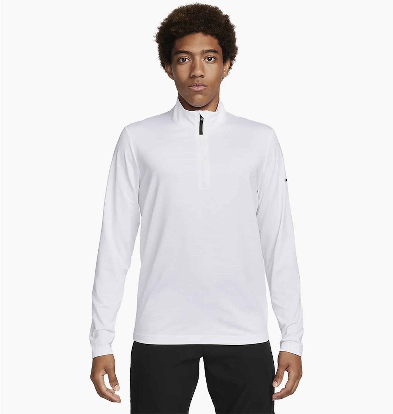 Кофта чоловіча Nike Victory Dri-Fit 1/2-Zip Golf Top White FD5837-100