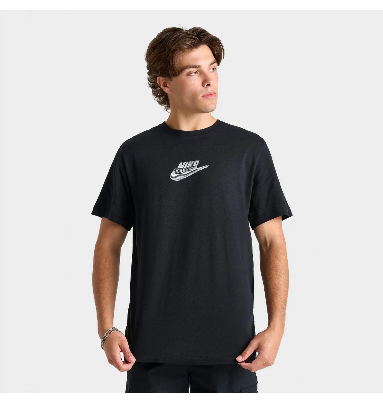 Футболка чоловіча Nike Sportswear Chrome Futura Logo T-Shirt Black FZ5397-010