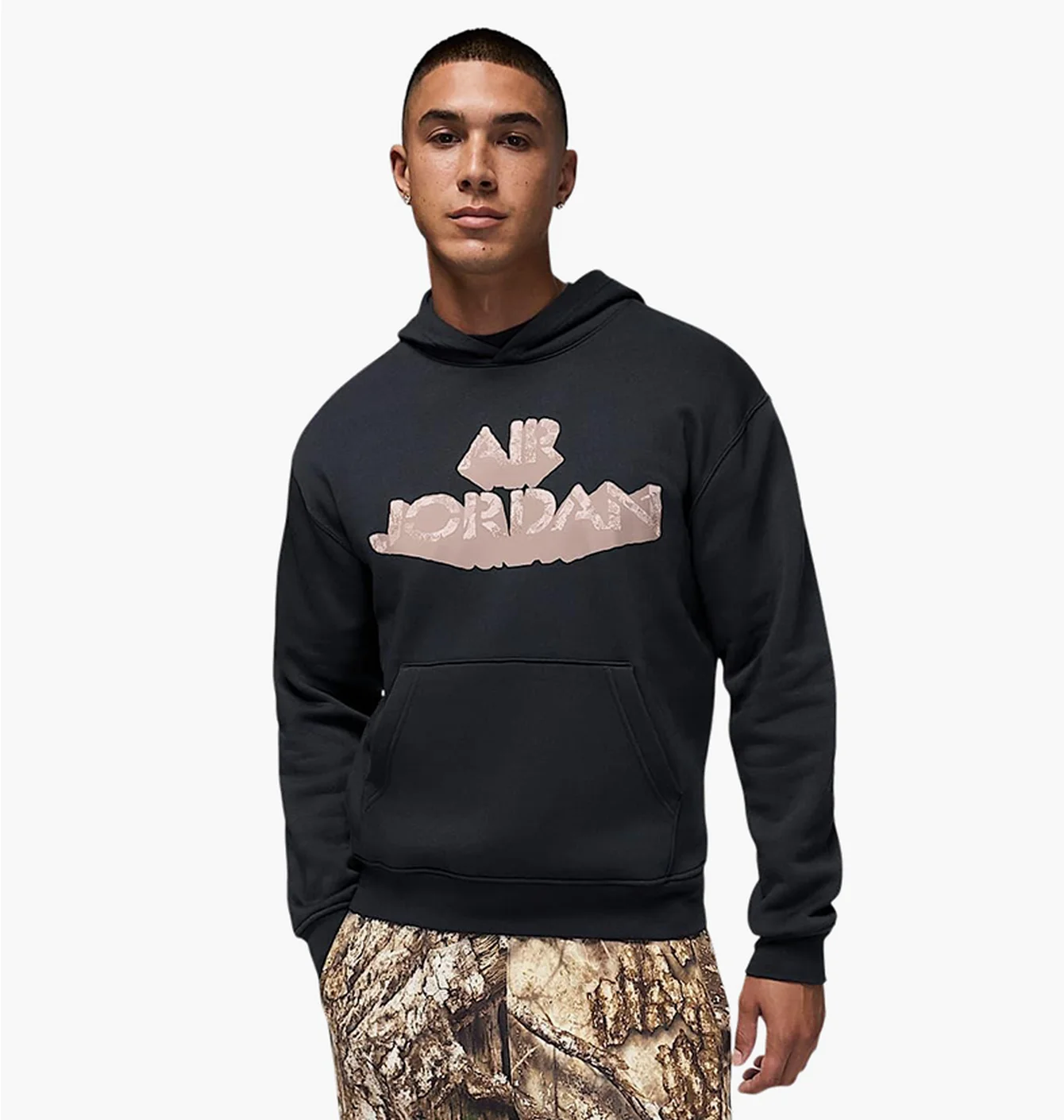 Кофта чоловіча Air Jordan 4 MenS Fleece Pullover Hoodie Black IQ6964-010