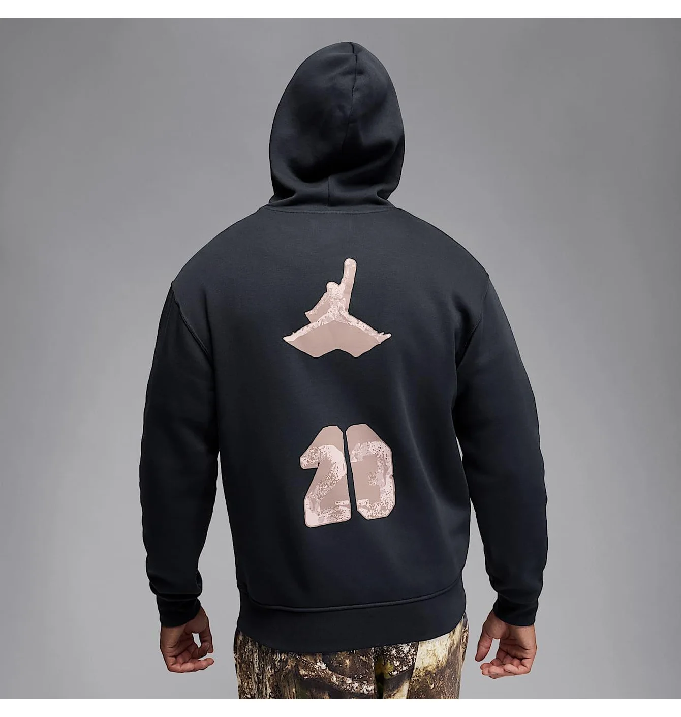 Кофта чоловіча Air Jordan 4 MenS Fleece Pullover Hoodie Black IQ6964-010