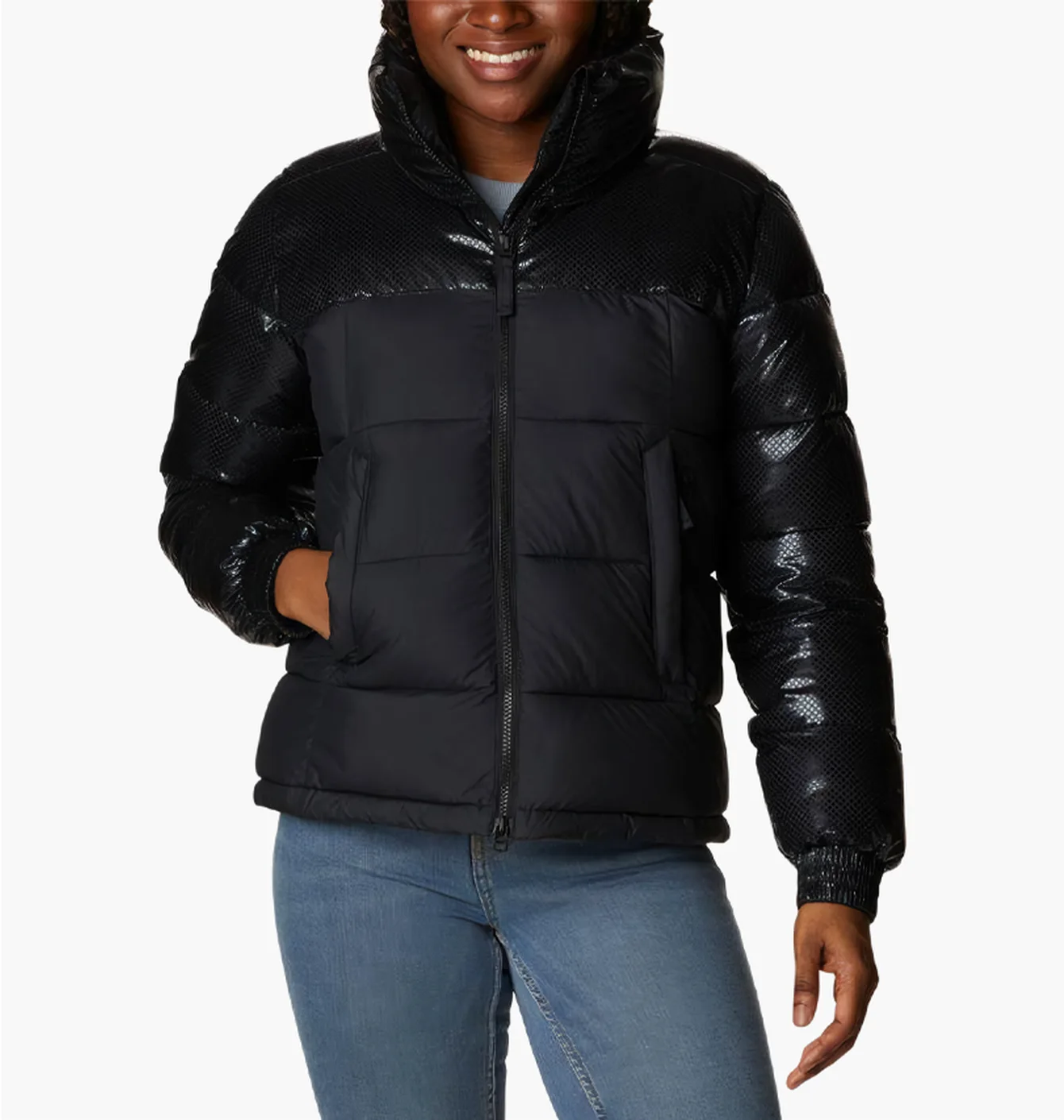 Пуховик жіночий Columbia Omni Heat Black WL7768-010