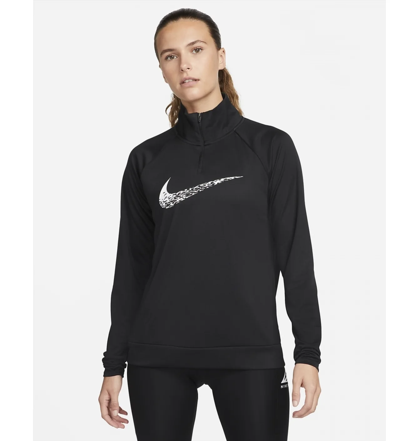 Олімпійка жіноча Nike Dri-Fit Swoosh Run Black Dm7769-010