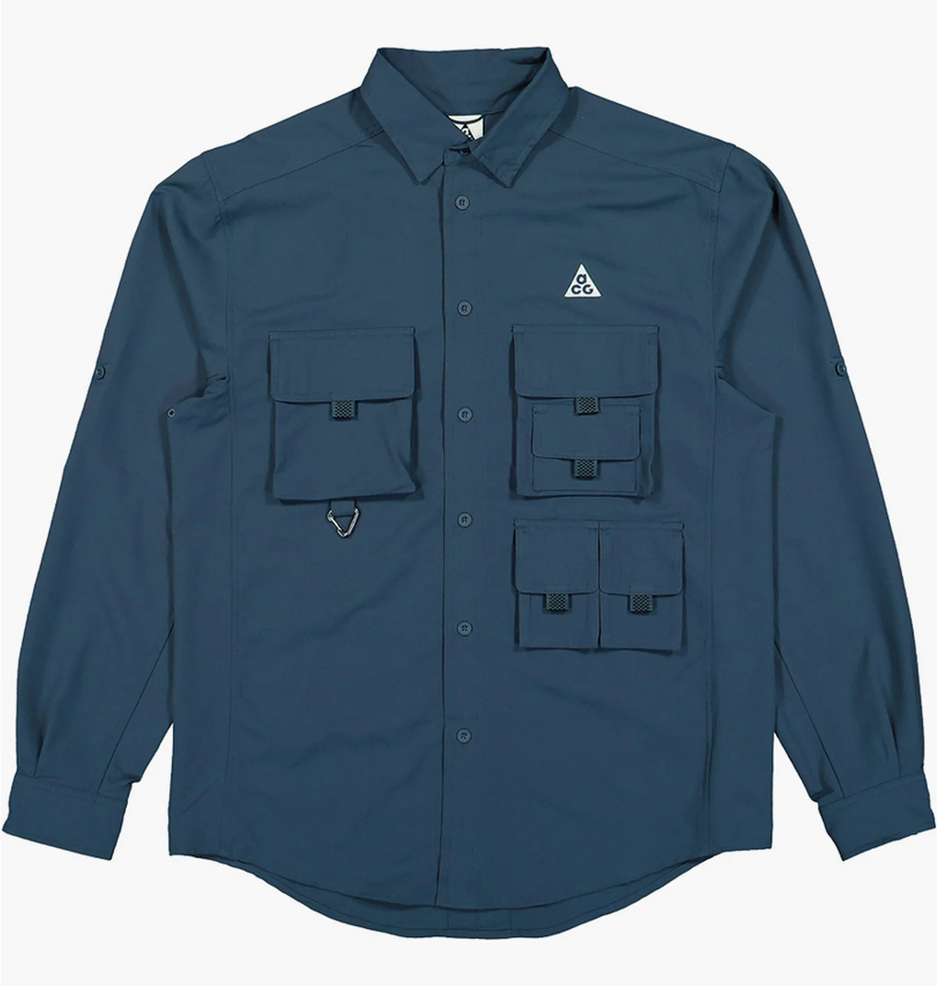 Сорочка чоловіча Nike Acg Dri-Fit Uv Devastation Trail Shirt Blue DN3936-437