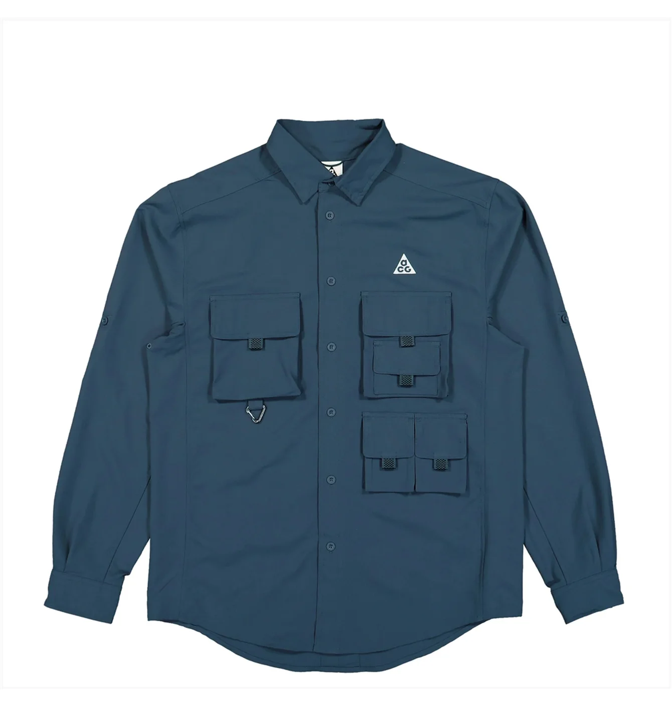 Сорочка чоловіча Nike Acg Dri-Fit Uv Devastation Trail Shirt Blue DN3936-437