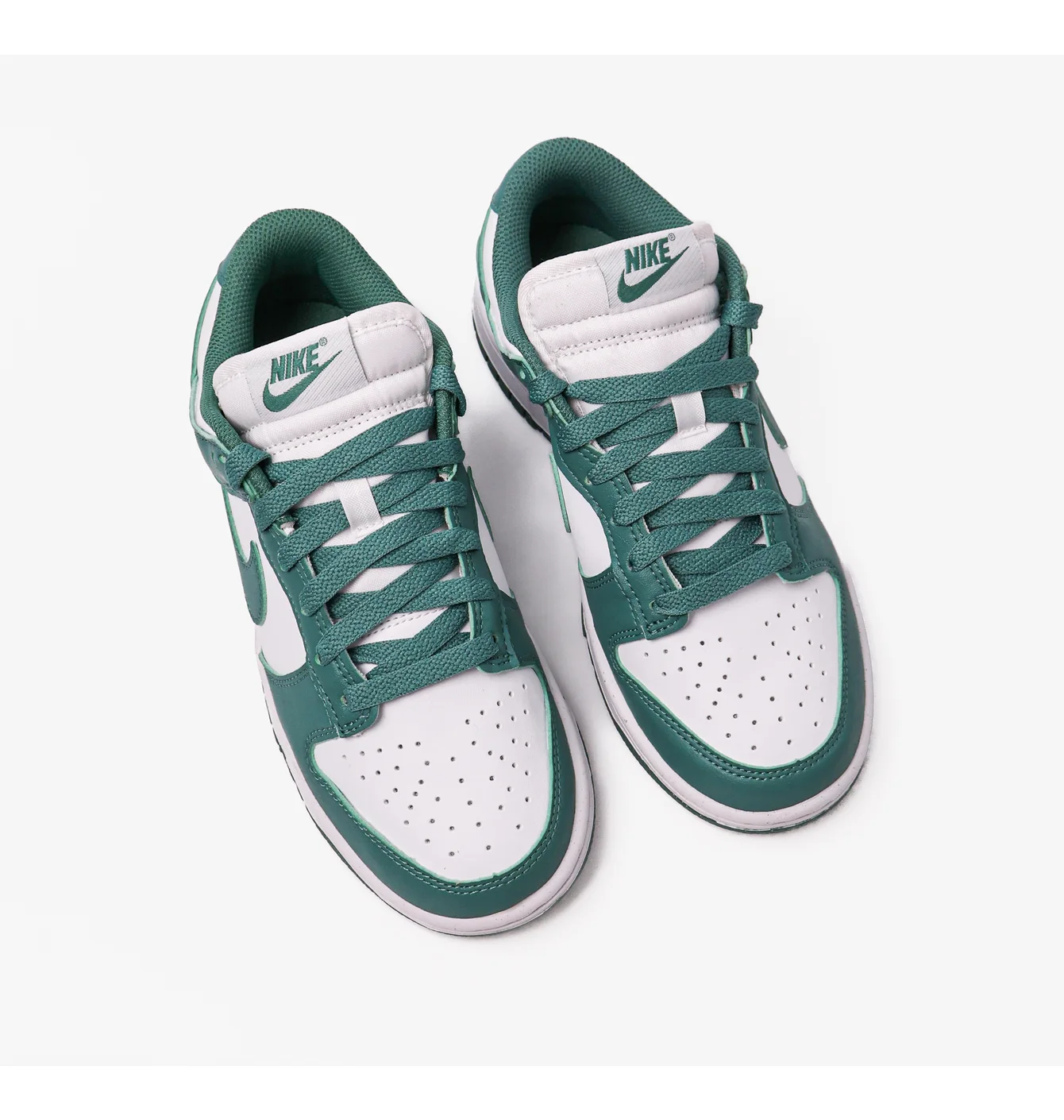 Кросівки жіночі Nike Dunk Low White/Turquoise DD1873-107
