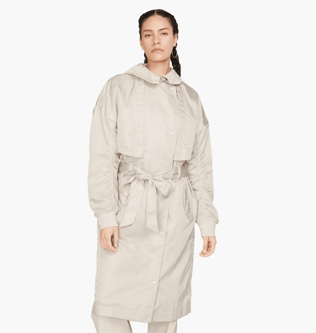 Парка жіноча Nike Nsw Essential Trench Beige FB4521-104