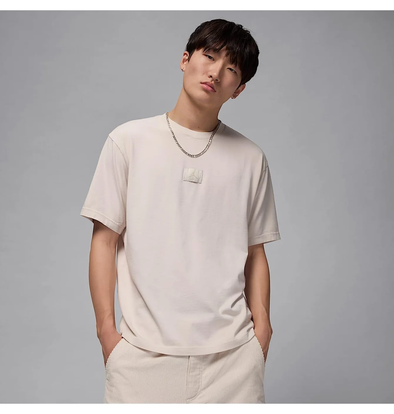 Футболка чоловіча Air Jordan Essentials Beige HQ8938-104