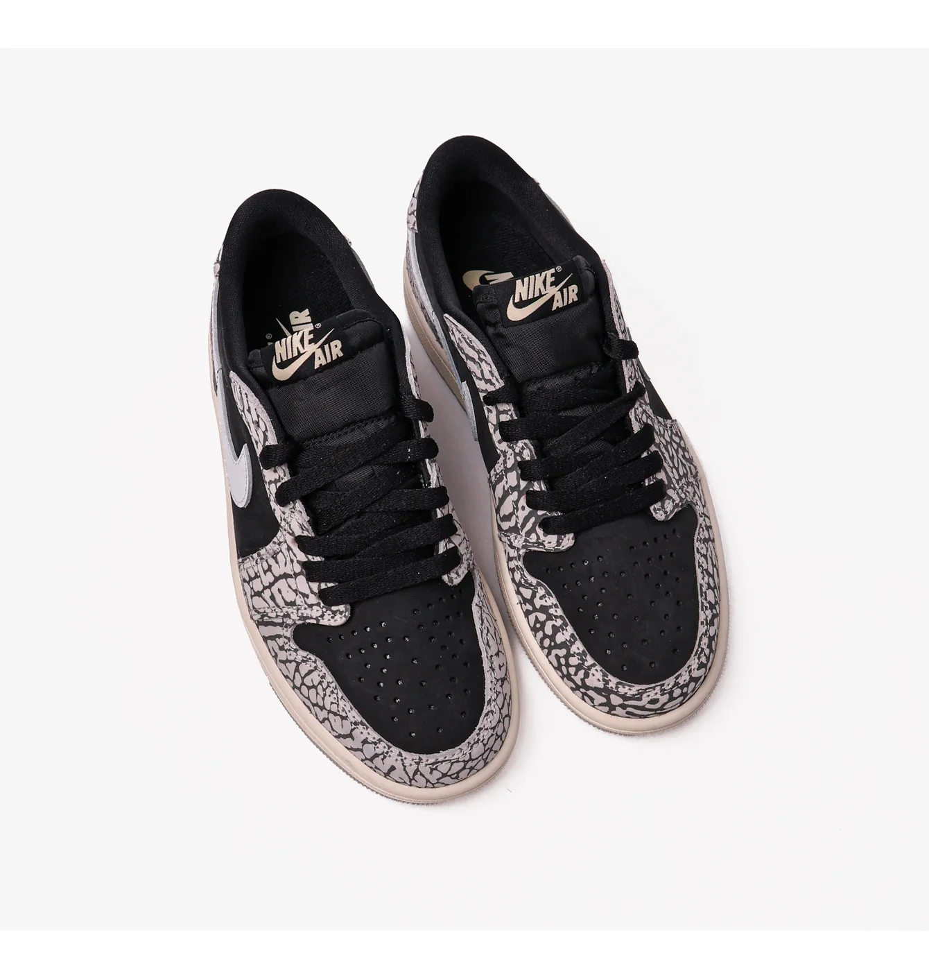 Кросівки чоловічі Air Jordan Air 1 Low Og Shoes Grey/Black CZ0790-001
