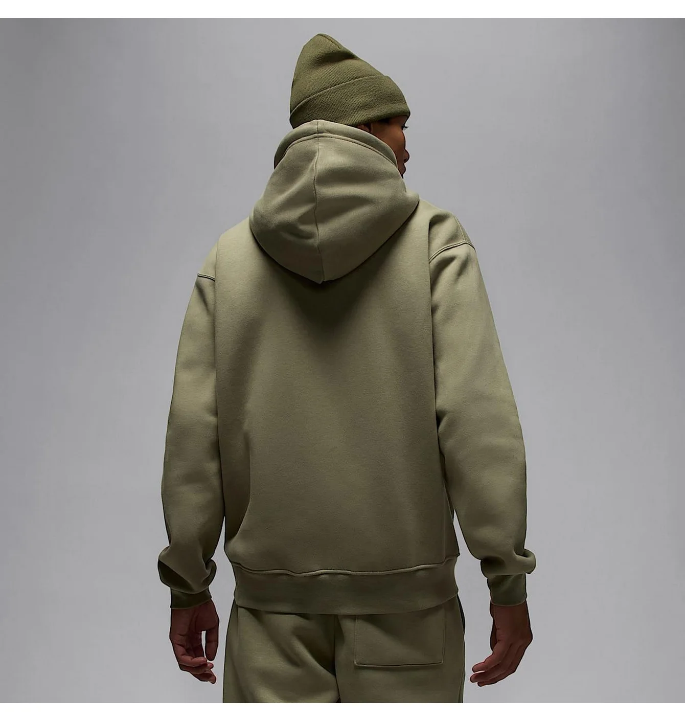 Худі чоловіче Air jordan Brooklyn Fleece Fz Olive FV7289-205