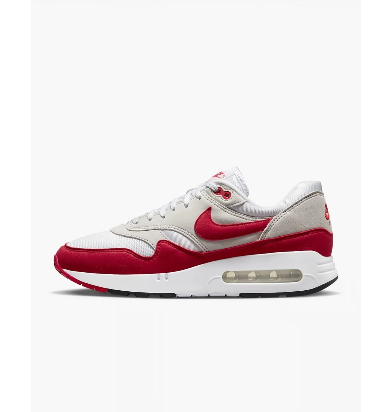 Кросівки чоловічі Nike Air Max 1 86 Premium Grey/Red DQ3989-100