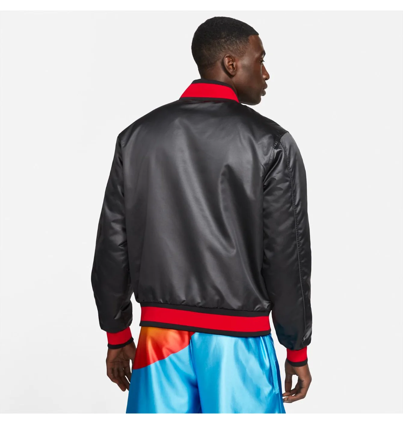 Куртка чоловіча Nike Lebron X Space Jam Varsity Black Dj3891-010