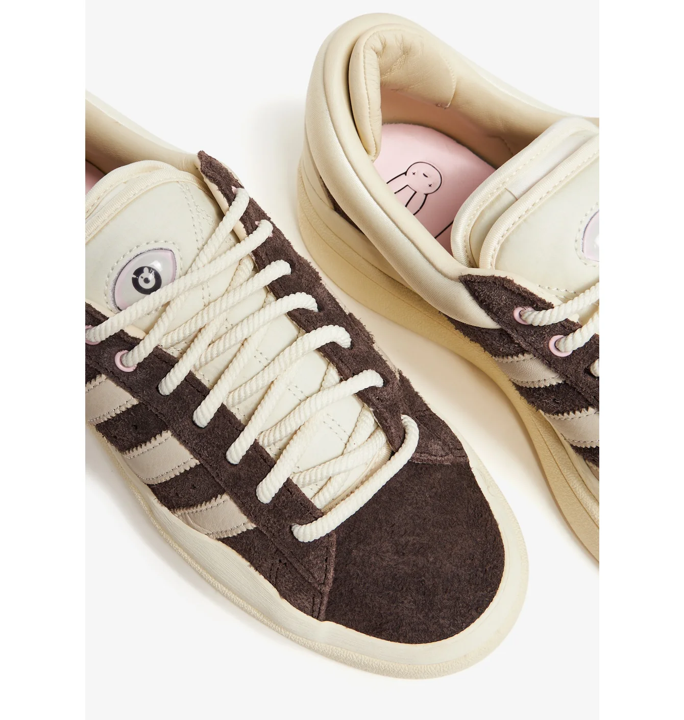Кросівки унісекс Adidas Bad Bunny X Campus Beige/Brown ID2534