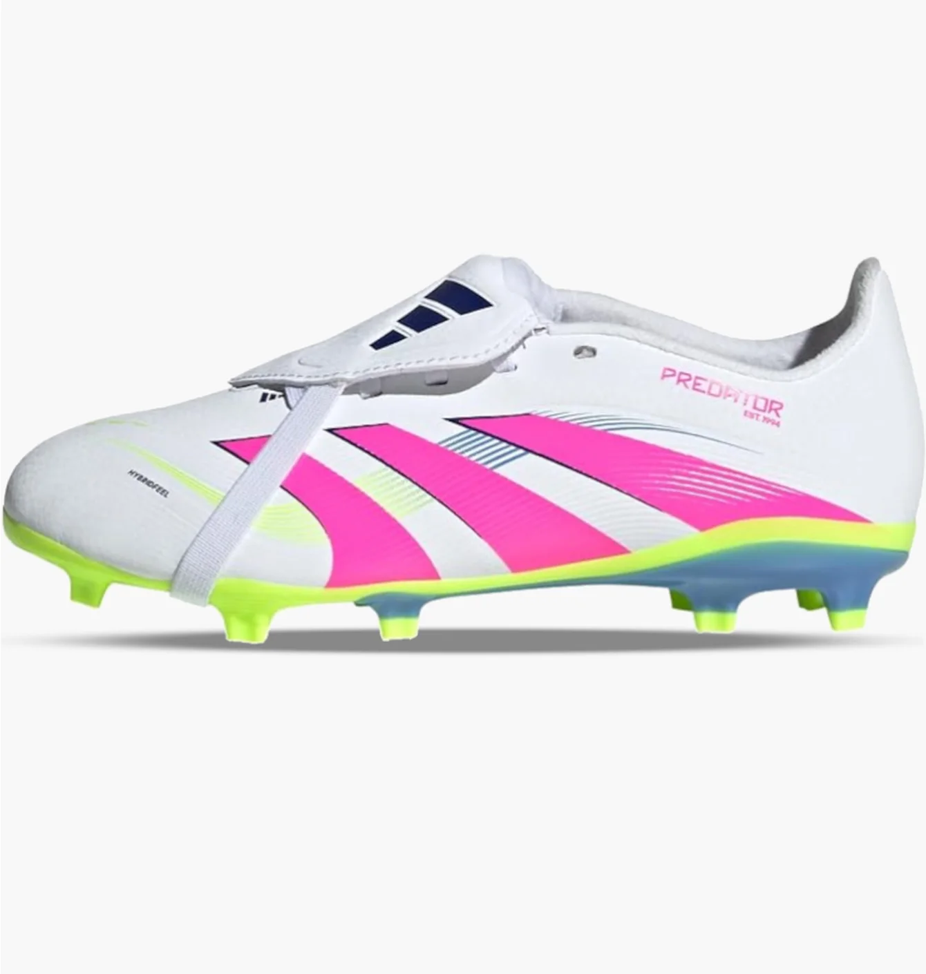 Бутси унісекс Adidas Predator League L Fg White/Pink ID1320