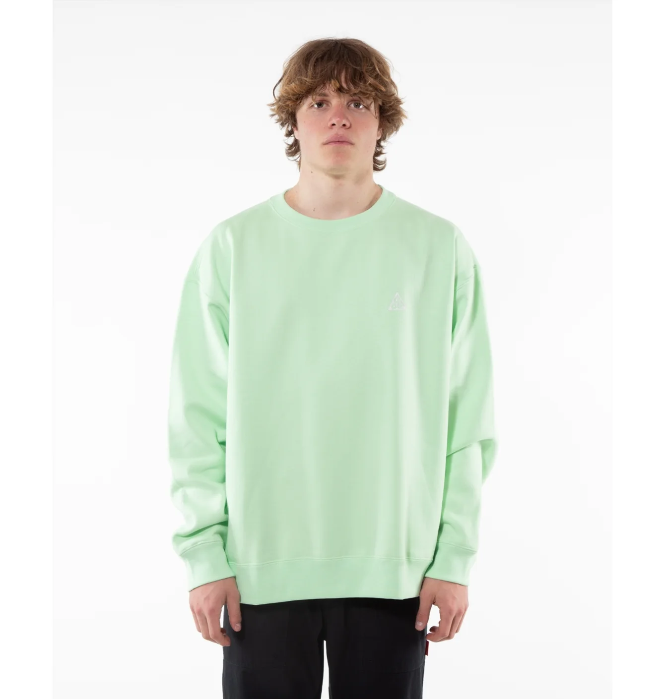 Лонгслів чоловічий Nike Acg Crewneck Vapor Green DX9611-376
