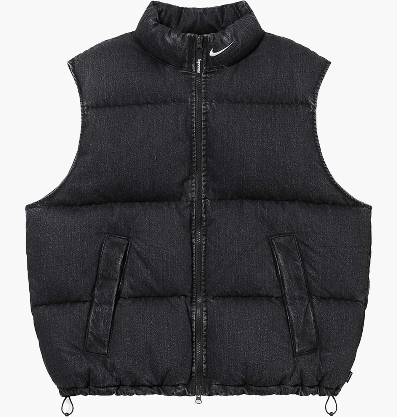 Жилетка чоловіча Nike Supreme X Denim Puffer Vest Black FQ0323-010