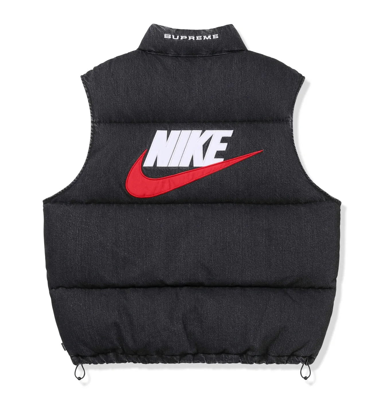 Жилетка чоловіча Nike Supreme X Denim Puffer Vest Black FQ0323-010