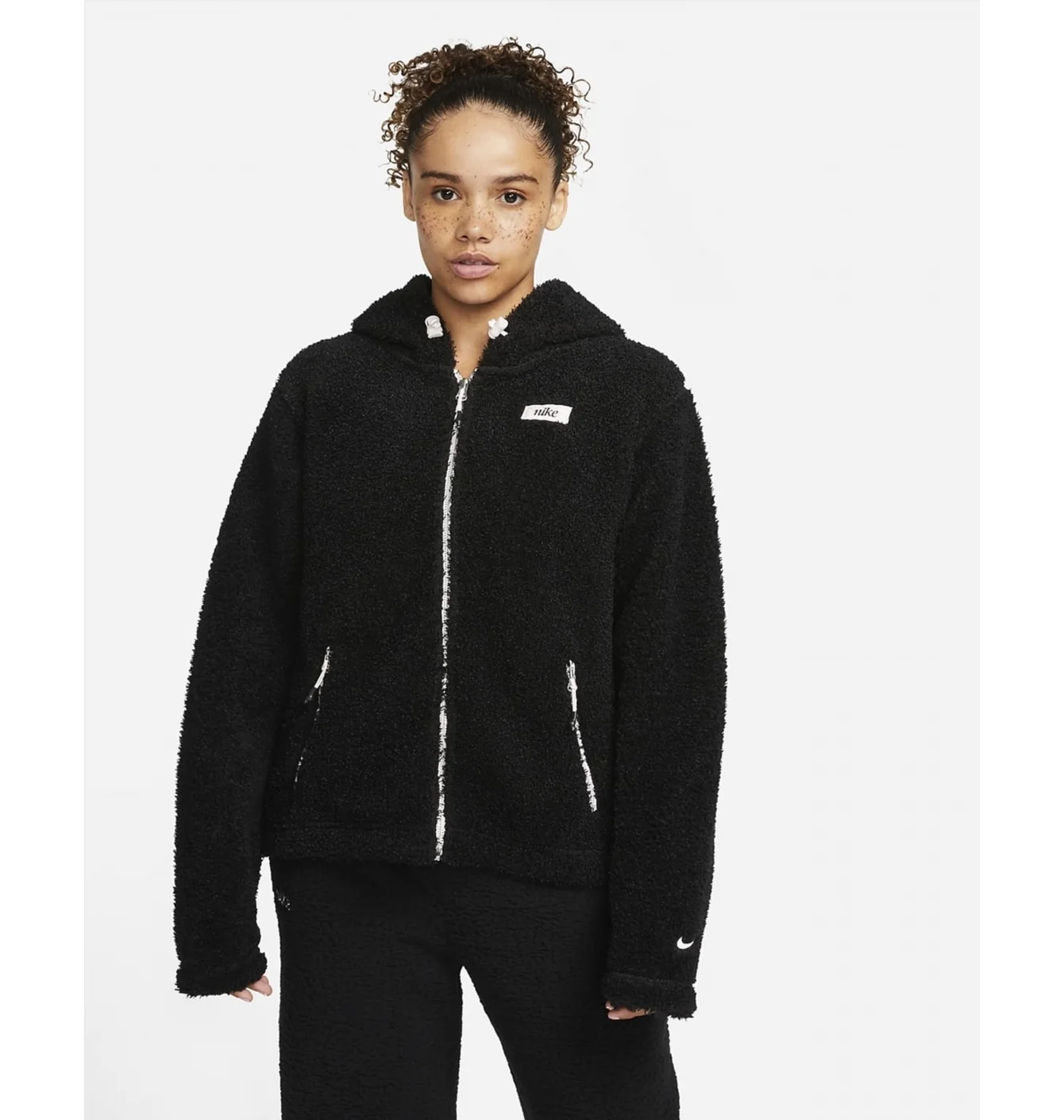 Кофта жіноча Nike Therma-Fit Black Dq6268-010