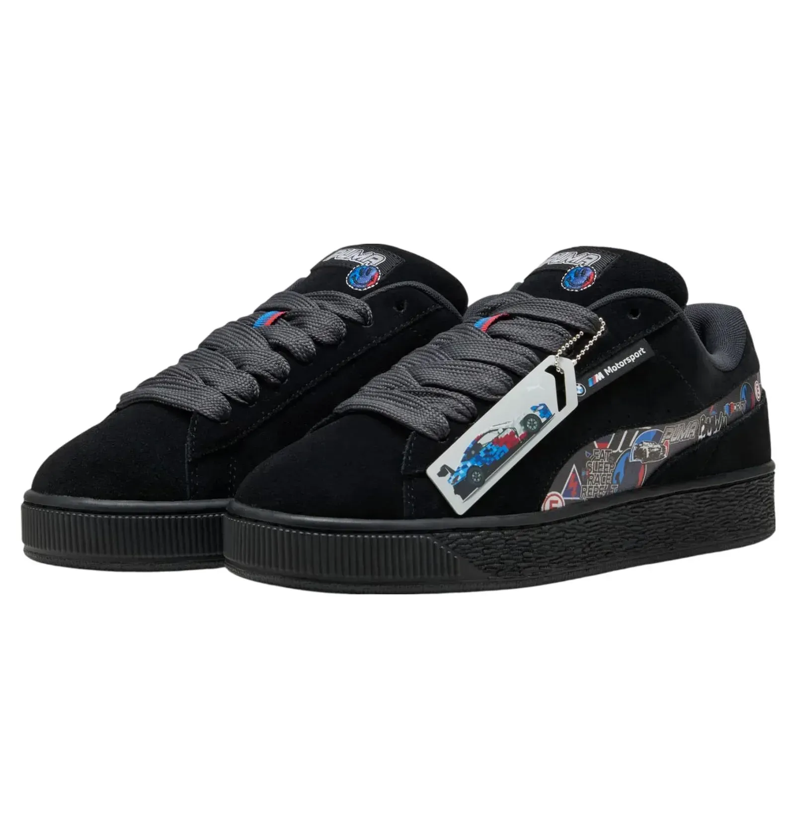 Кросівки унісекс Puma Bmw Mms Suede Xl Sticker Black (309000-01)