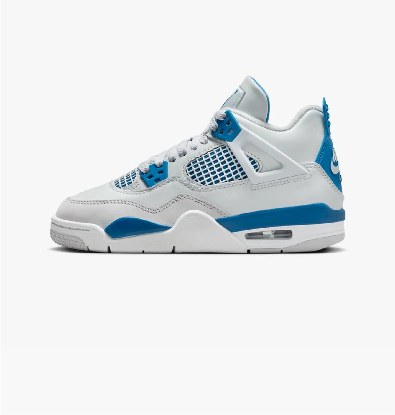 Кросівки дитячі Air Jordan 4 Retro Military Blue White HF4281-141
