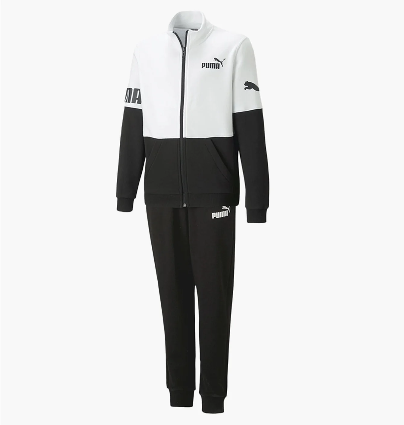 Спортивний костюм унісекс Puma Power Sweat Suit White/Black 674265-01