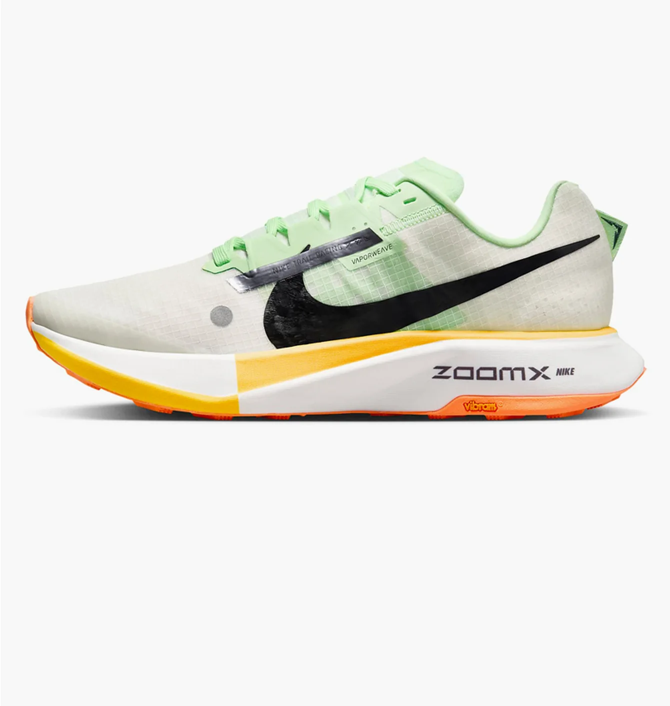 Кросівки чоловічі Nike Zoomx Ultrafly Trail Vibram Beige/Green DX1978-102