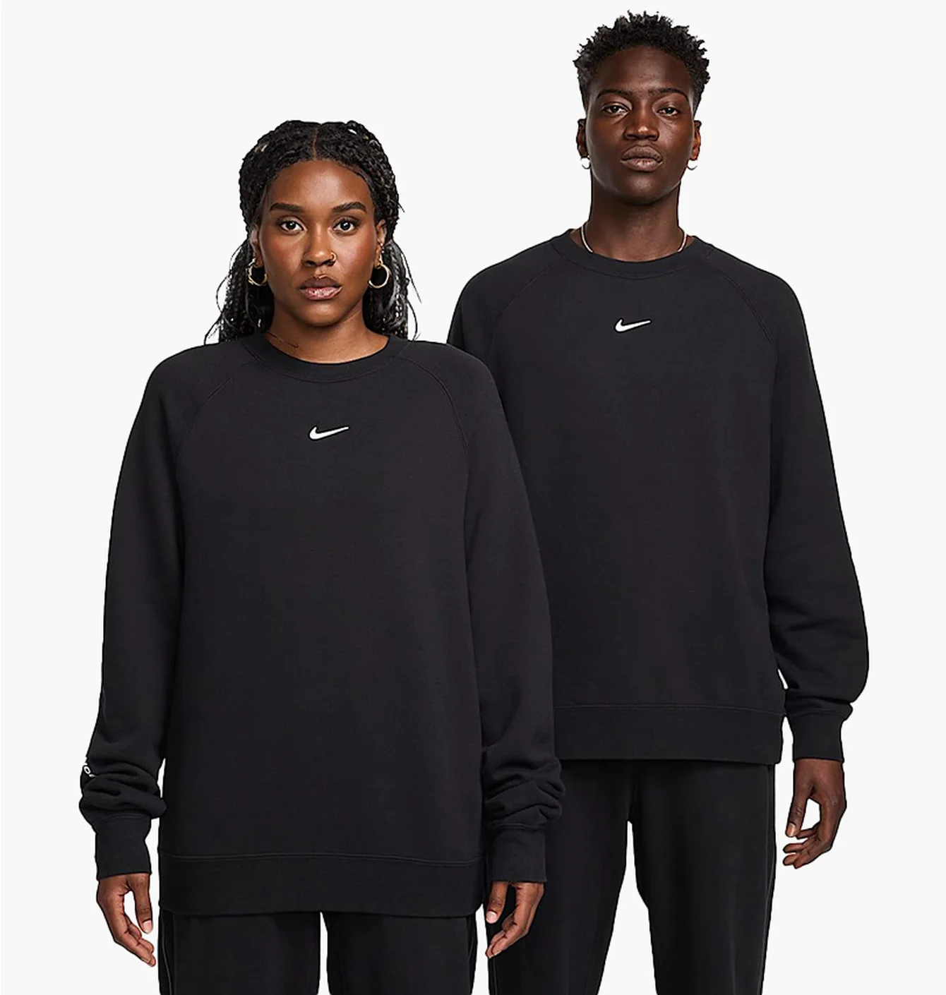 Худі унісекс Nike Nocta Fleece Cs Crew Black FN8160-010
